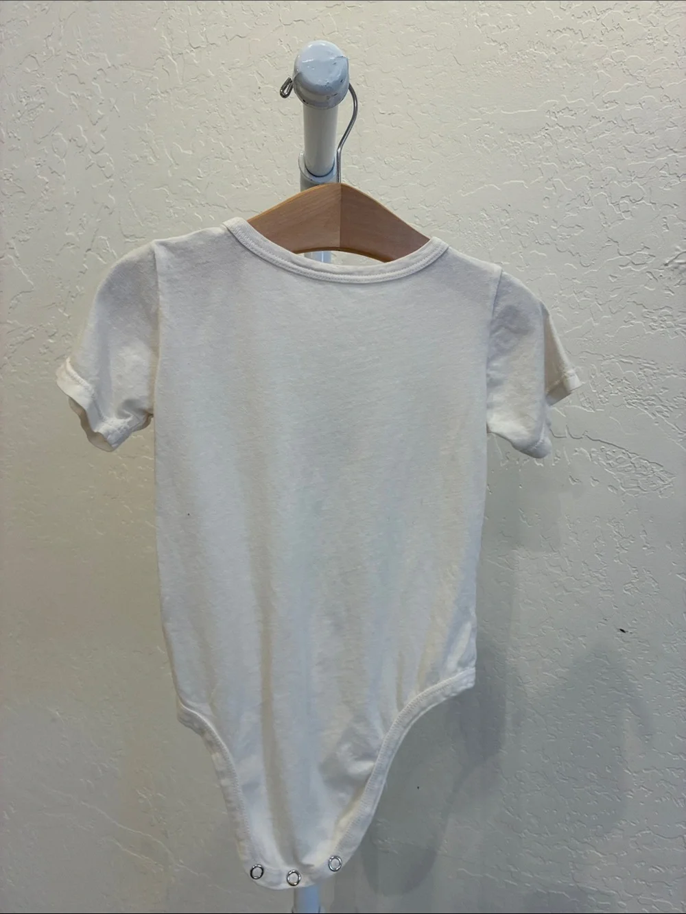 Rowdy Sprout White One-Piece Bodysuit with Multicolor Graphic